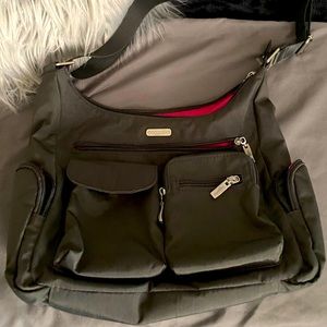 Baggallini Gray Hobo Tote Crossbody bag